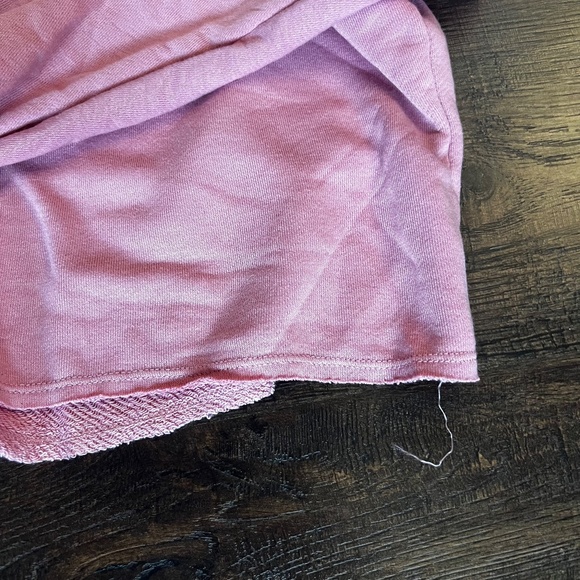 BOGO EUC Victoria's Secret PINK Cropped Over-Size Terry Sweatshirt XXL - Picture 3 of 5
